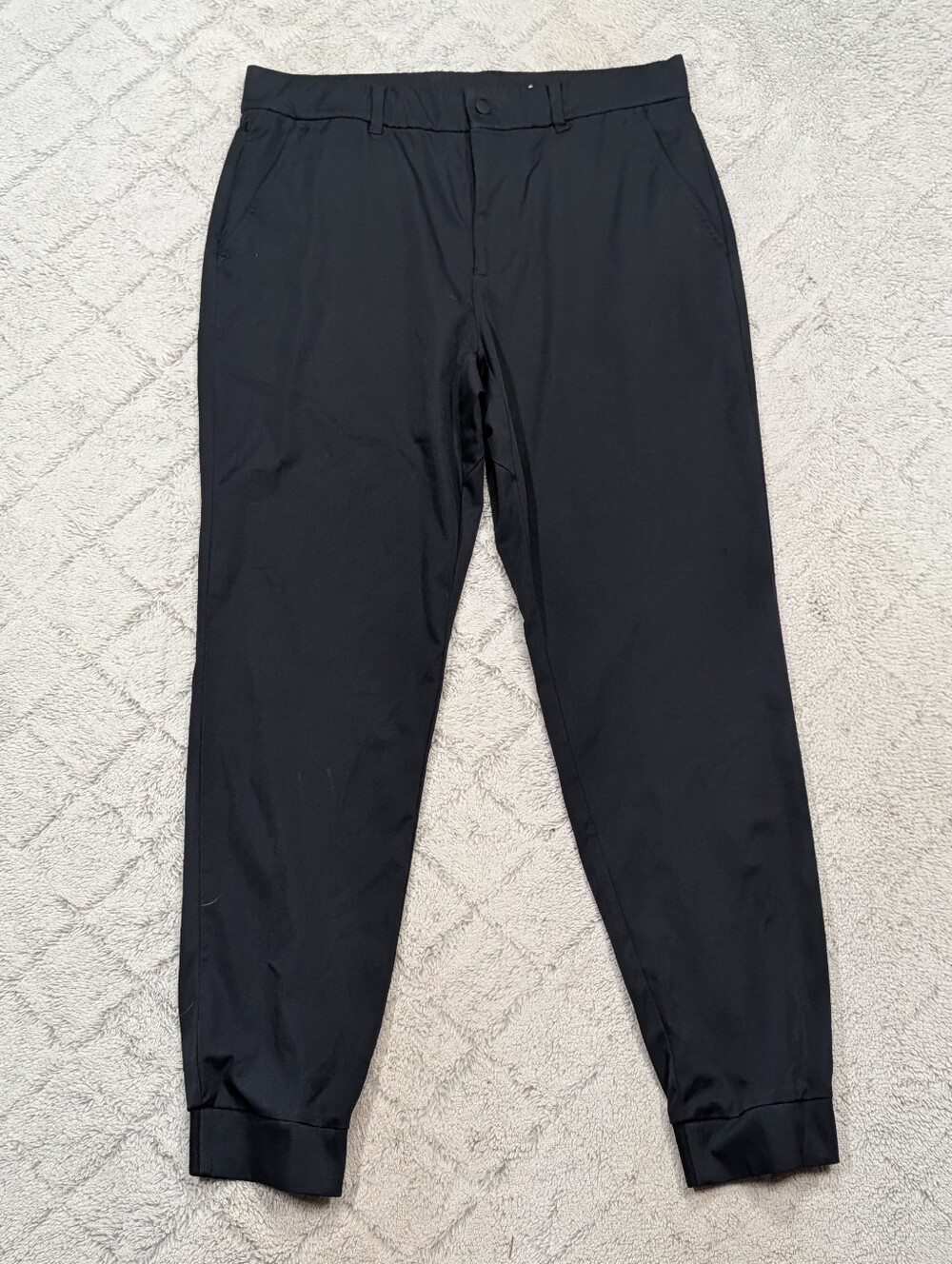 Good Good Pants Mens 34x30 Black Drive Sport Jogger Golf Performance Stretch